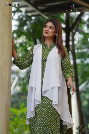 Semi Long Shrug for Women SHR019