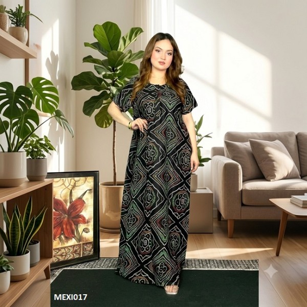 Premium Linen Fabric Maxi MEXI017