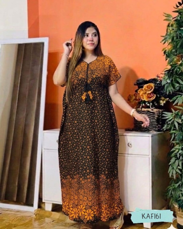 China Linen Kaftan Maxi  KAF161