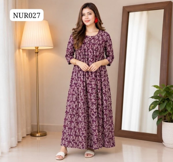 quarter hata Nursing maxi with both side feeding chain NUR027