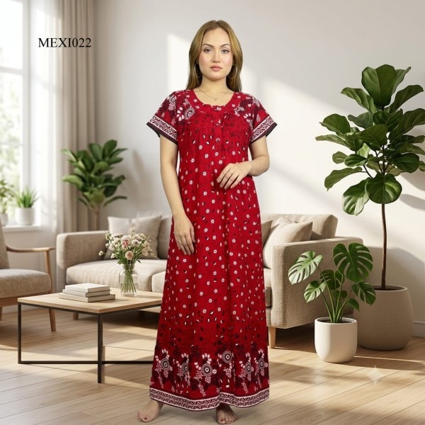 Premium Linen Fabric Maxi MEXI022