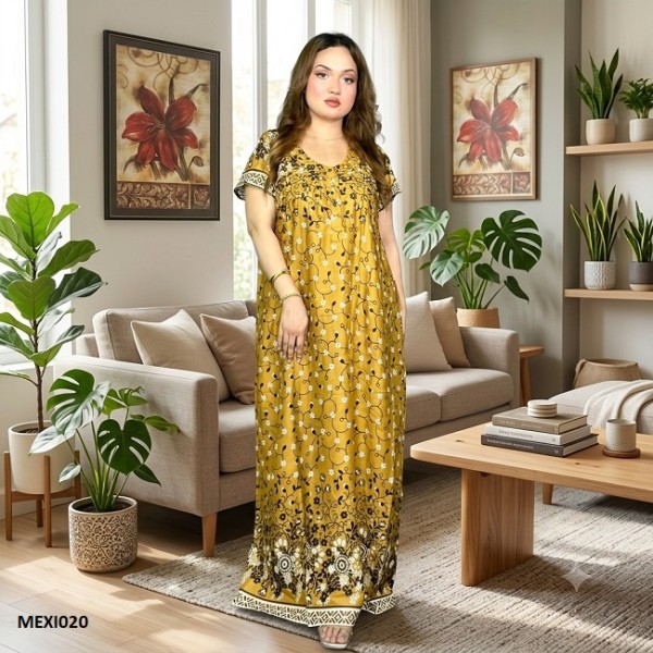 Premium Linen Fabric Maxi MEXI020