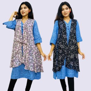 Semi Long Shrug for Women Set of Two SHR010